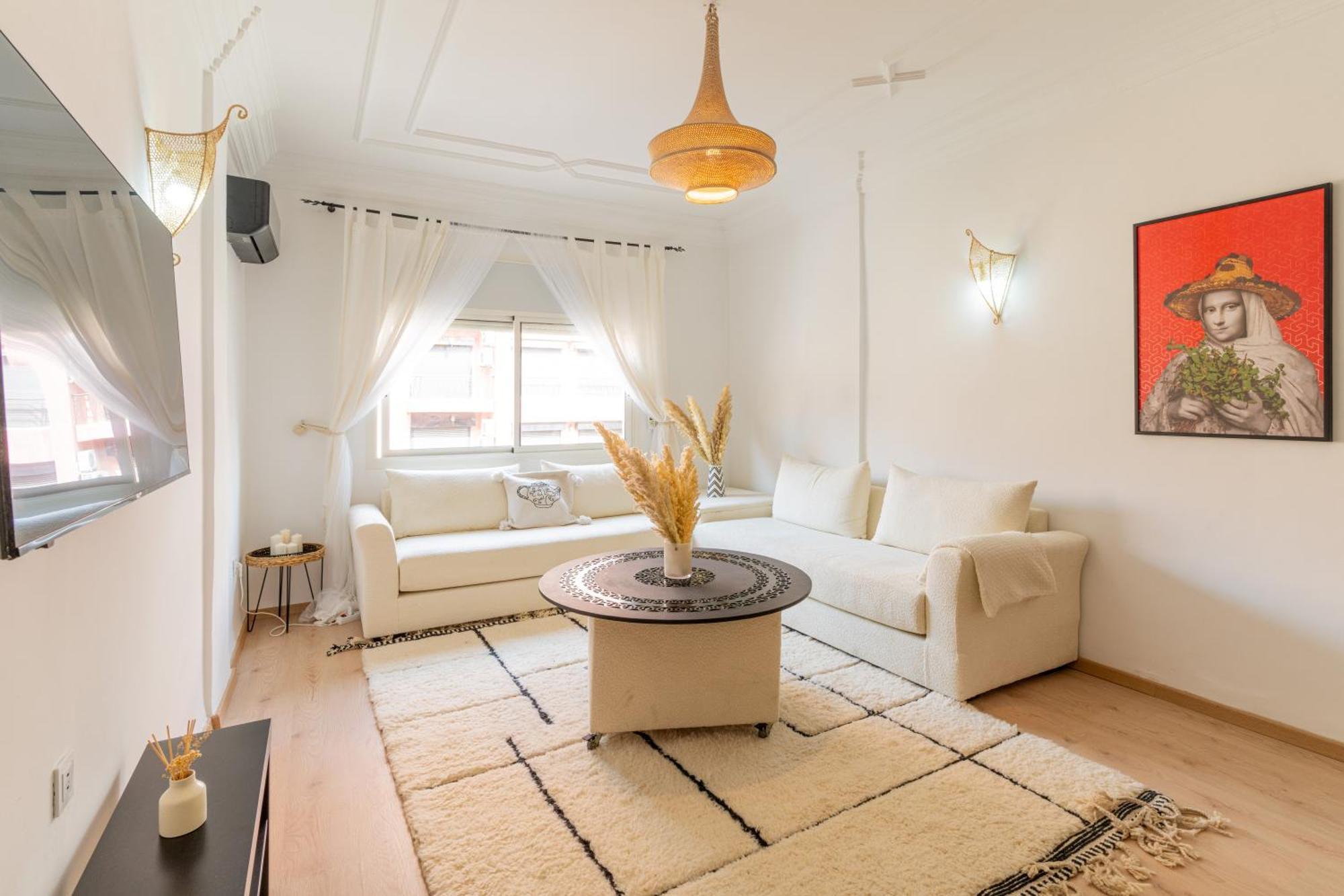 Appartement Centre Marrakech Gueliz - Cool & Cozy Apartment For A Family Stay In The Heart Of The City Marrakesh Exterior foto